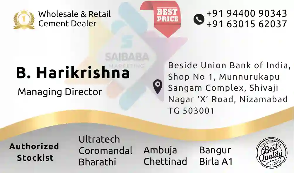 Back of Visiting Card 1